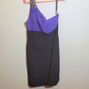 Purple/Blk Bisou Bisou Dress